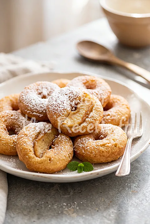 Photo de Beignets de pommes à l'air fryer
