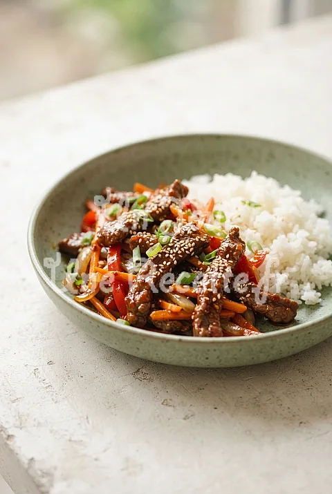 Photo de Bœuf au gochujang