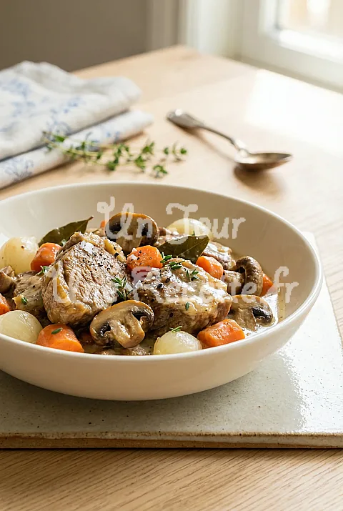 Photo de Boeuf braisé à la crème