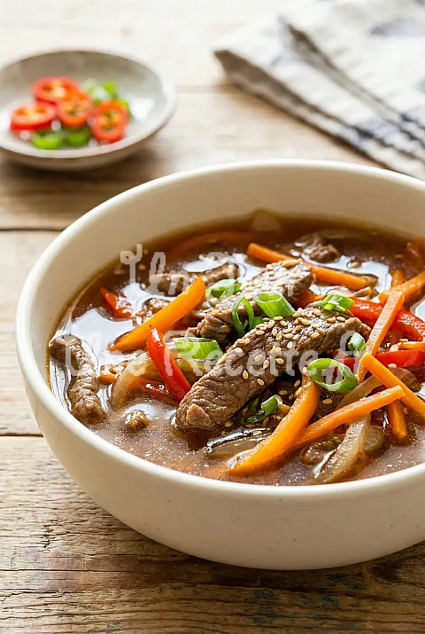 Photo de Boeuf en allumettes à la chinoise