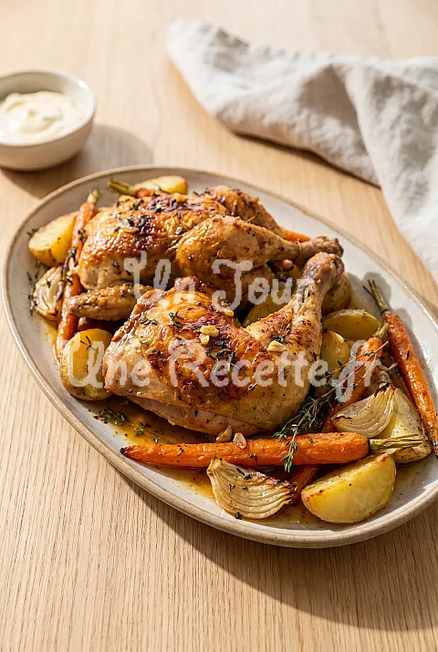 Photo de Bol gourmand style Poulet Rouge