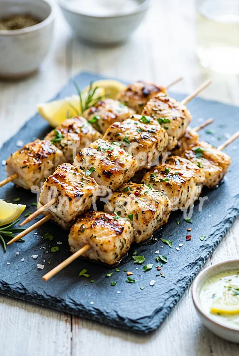 Photo de Brochette de lotte