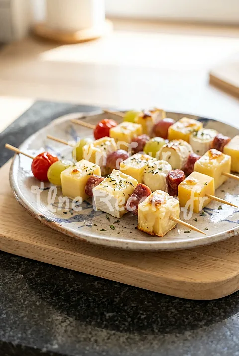 Photo de Brochettes au fromage