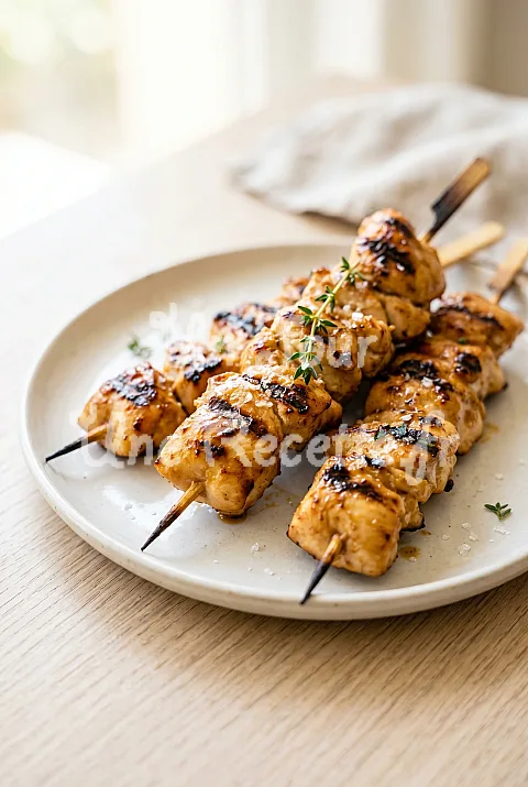 Photo de Brochettes de poulet