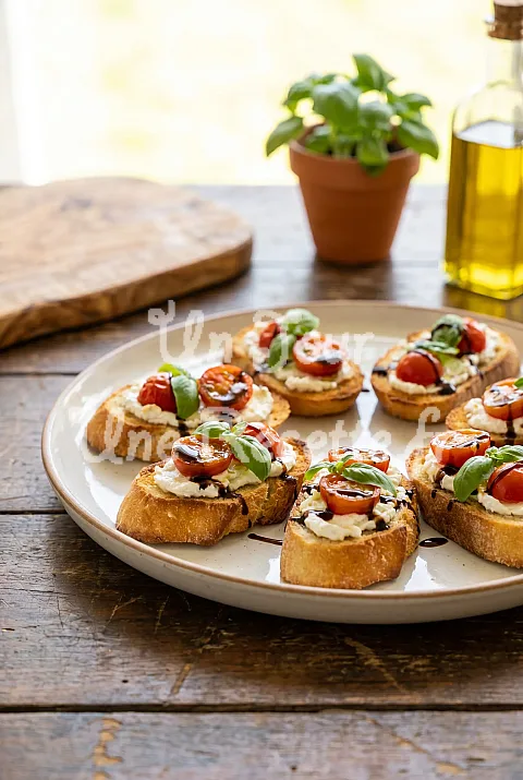 Photo de Bruschetta au chèvre