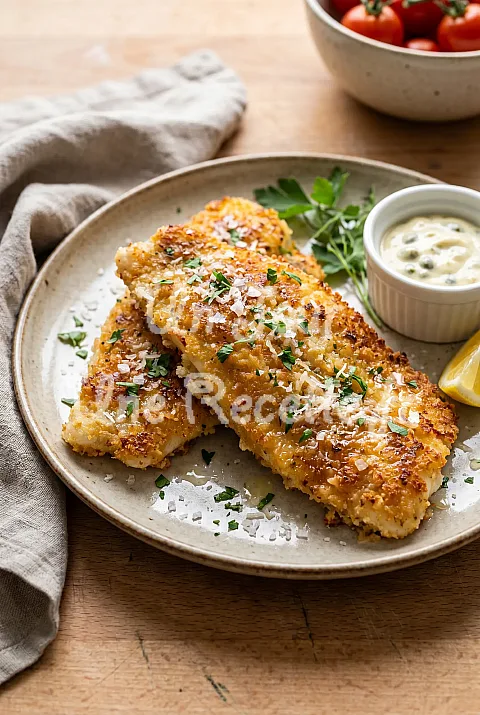 Photo de Cabillaud pané au parmesan