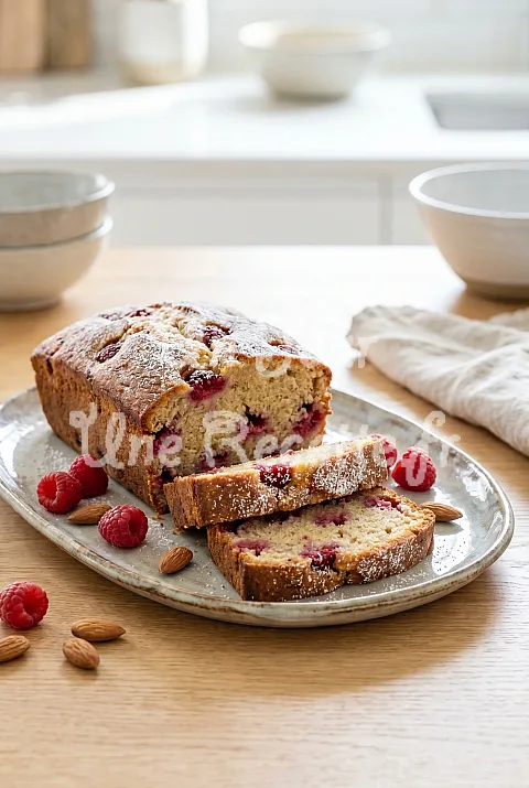 Photo de Cake aux framboises moelleux et savoureux