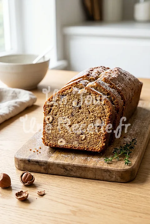Photo de Cake aux noisettes moelleux