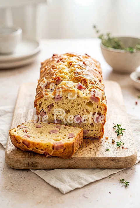 Photo de Cake salé jambon fromage