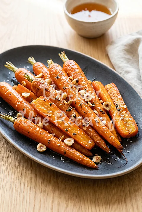 Photo de Carottes rôties au miel