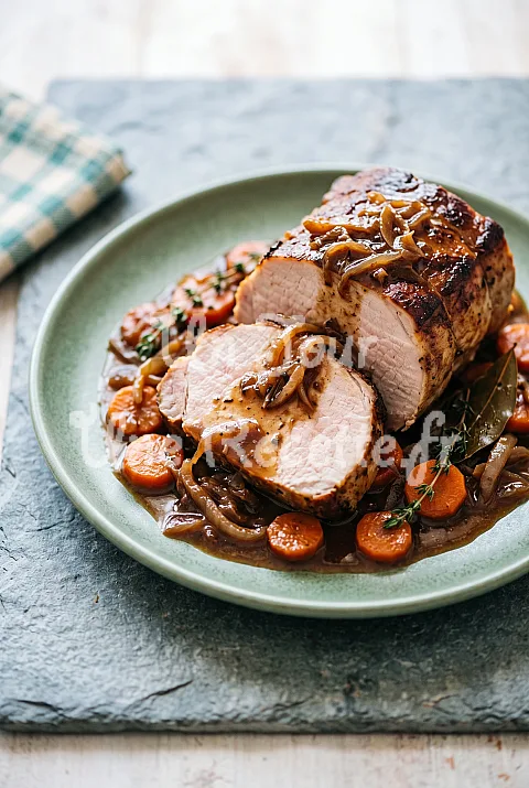 Photo de Carré de porc à la bière