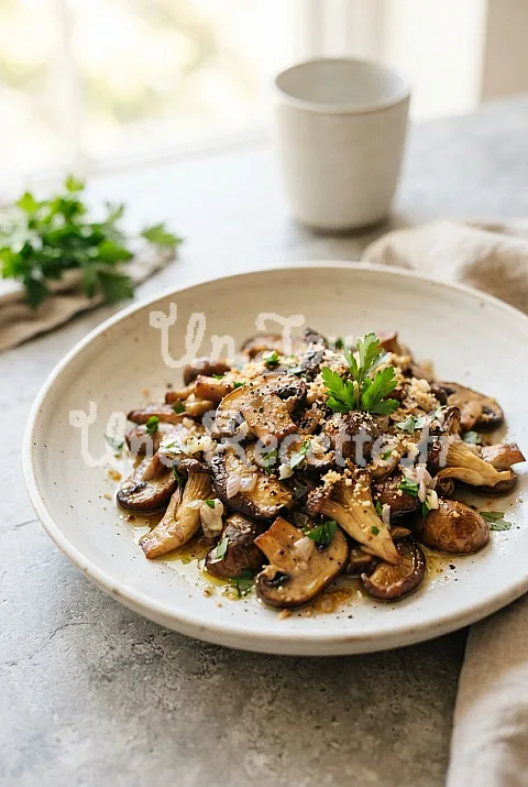 Photo de Champignons à la Bordelaise