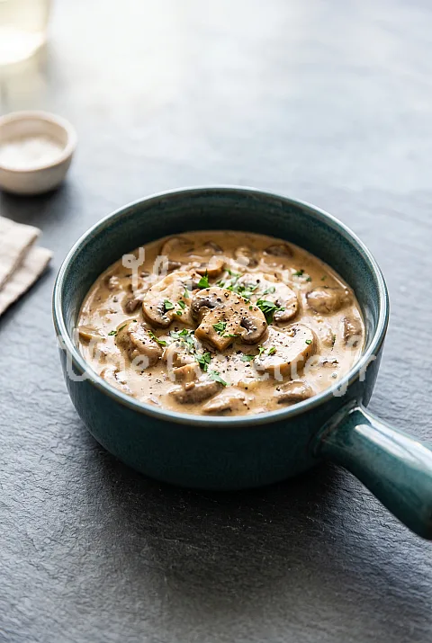 Photo de Champignons à la Sauce Suprême