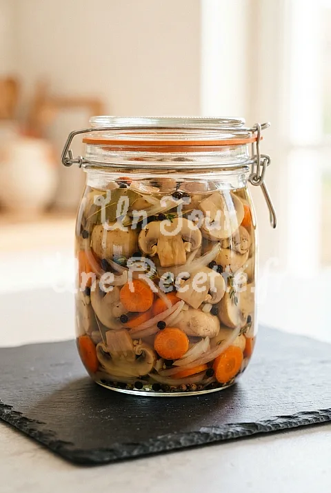 Photo de Champignons en escabèche