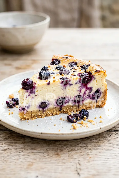 Photo de Cheesecake à la Myrtille