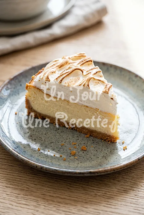 Photo de Cheesecake citron meringué