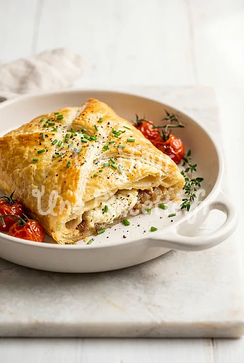 Photo de Chèvre en feuilleté