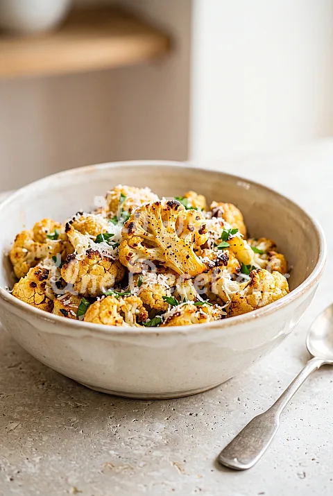 Photo de Chou-fleur rôti à l'airfryer