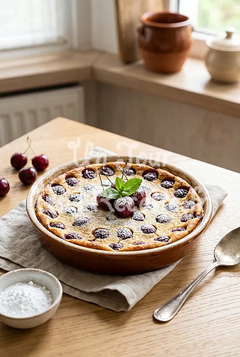 Photo de Clafoutis aux cerises