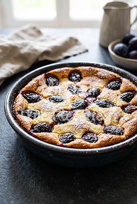 Photo de Clafoutis aux prunes