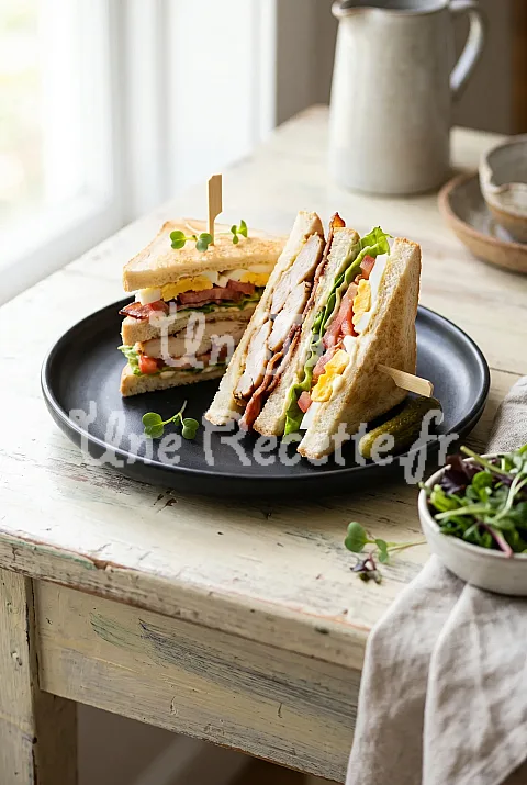 Photo de Club sandwich de poulet
