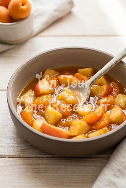 Photo de Compote pomme abricot