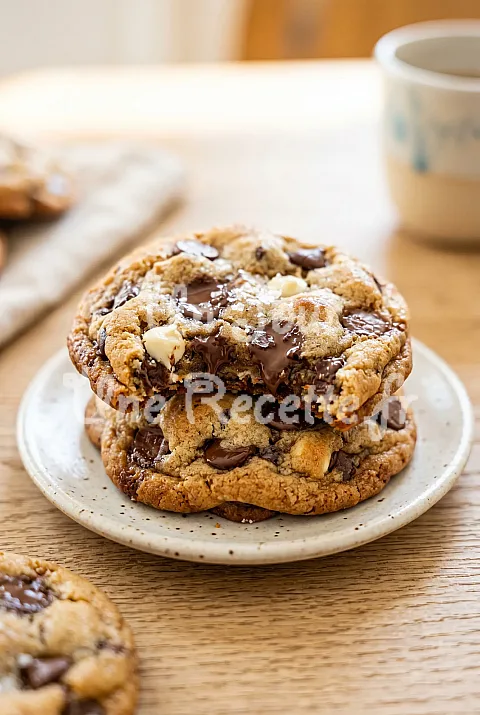 Photo de Cookies aux 3 chocolats