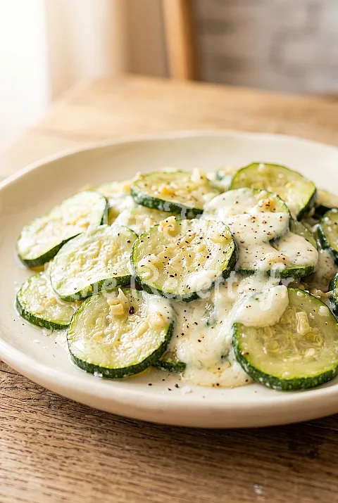 Photo de Courgettes au fromage de chèvre