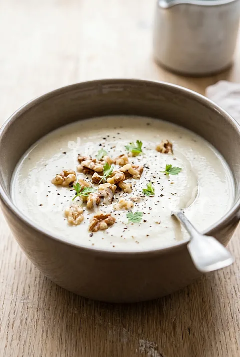 Photo de Crème de roquefort aux noix