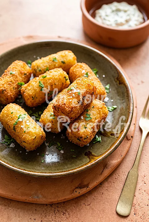 Photo de Croquettes de pommes de terre à l'airfryer