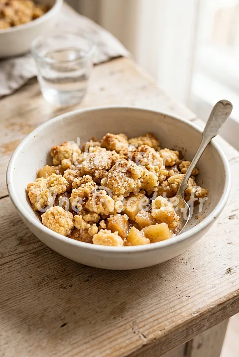 Photo de Crumble pommes
