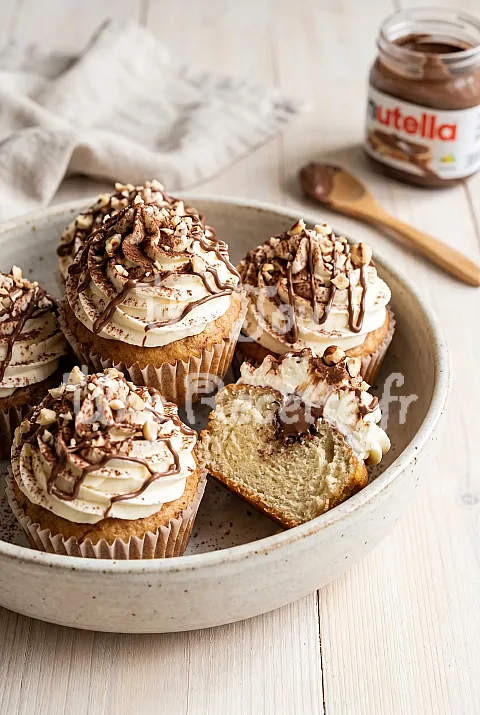 Photo de Cupcakes au nutella