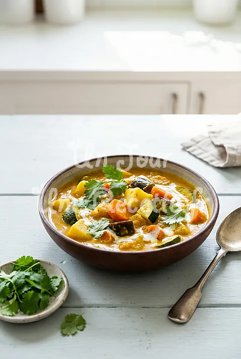 Photo de Curry végétarien