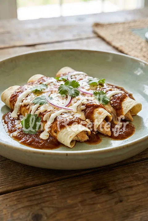 Photo de Enchiladas au poulet