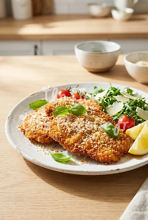 Photo de Escalopes de poulet à la milanaise
