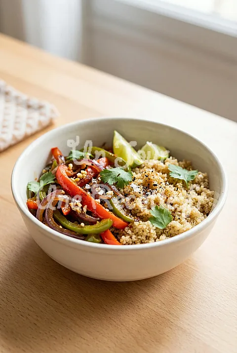 Photo de Fajitas végétariennes au quinoa