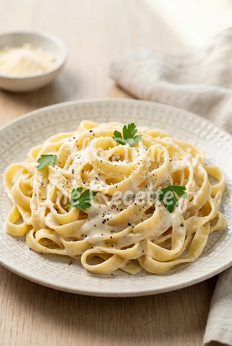 Photo de Fettuccine Alfredo
