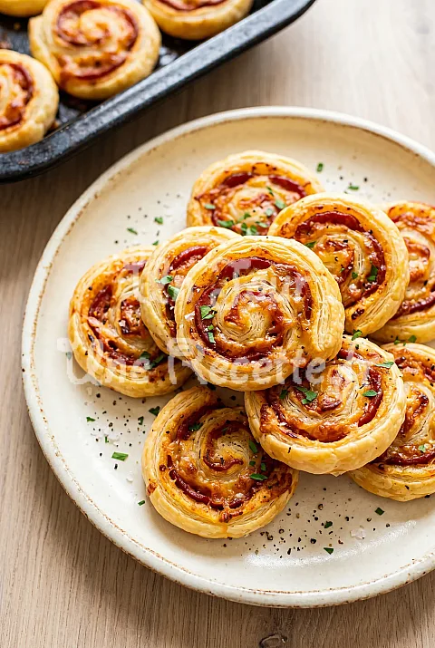 Photo de Feuilletés apéritifs au chorizo