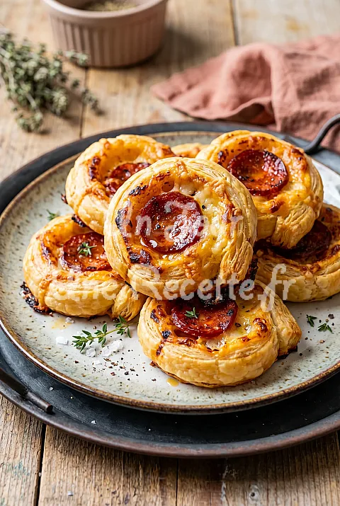 Photo de Feuilletés au chorizo