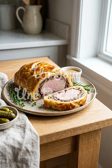 Photo de Filet de porc en croûte Wellington