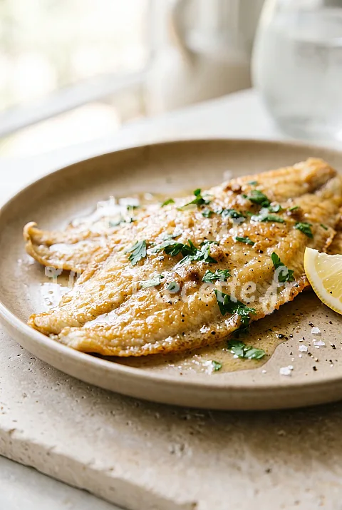 Photo de Filet de sole à la meunière
