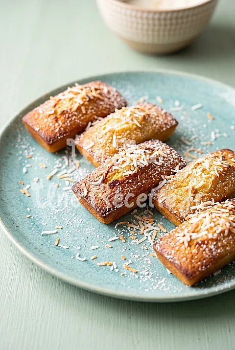 Photo de Financiers à la noix de coco