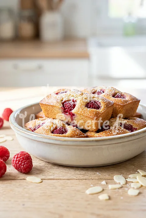 Photo de Financiers aux framboises