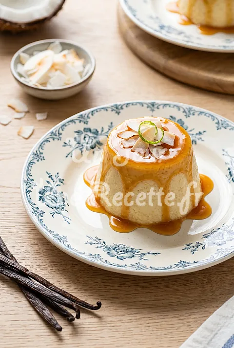 Photo de Flan coco antillais au caramel