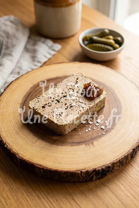 Photo de Foie gras vegan maison