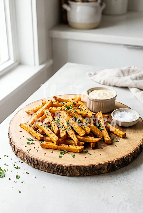Photo de Frites de courge butternut