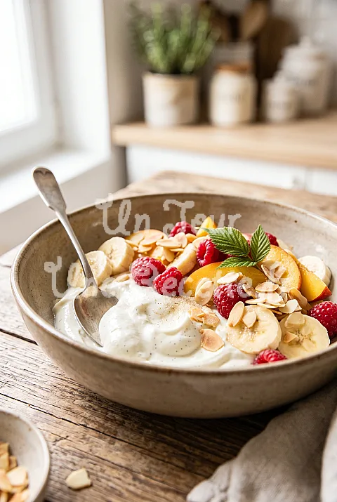 Photo de Fromage blanc aux fruits