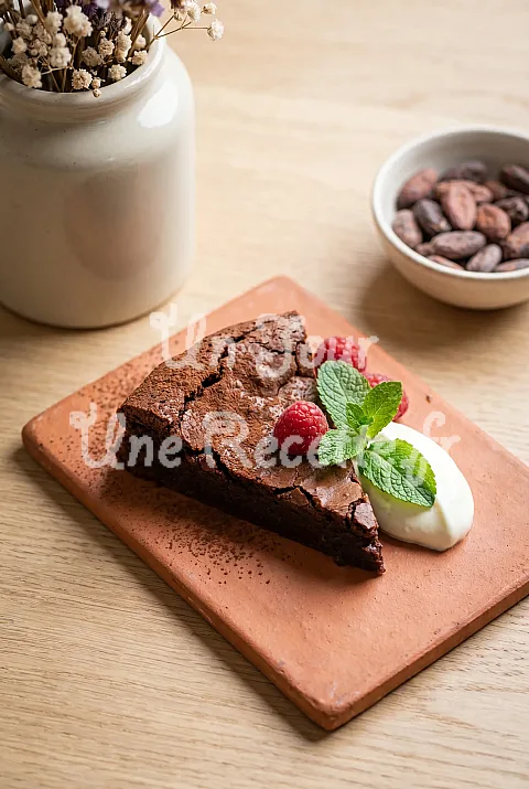 Photo de Gâteau au chocolat sans farine