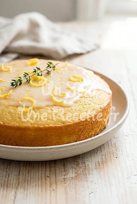 Photo de Gâteau au citron à un étage