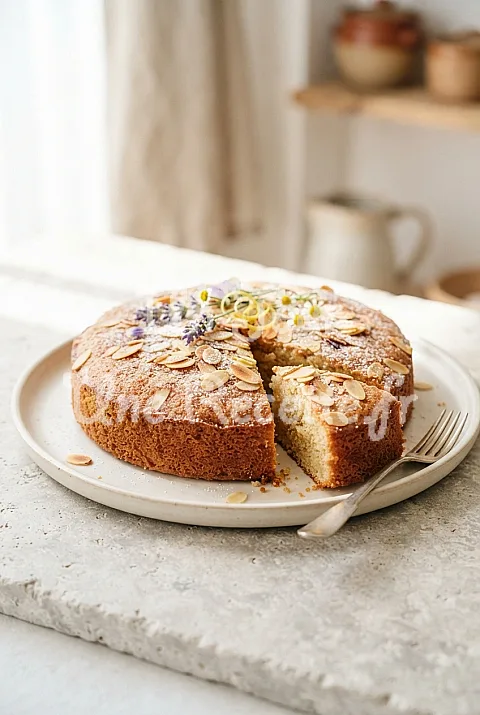 Photo de Gâteau aux amandes sans sucre